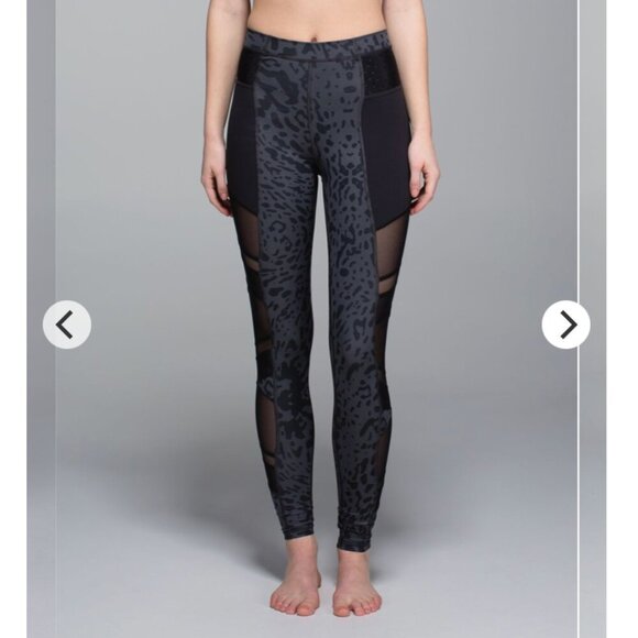 G1. Lululemon Just Breathe Mesh Pant in Black - Approx Size 8 - Picture 2 of 11
